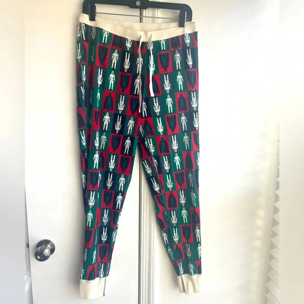 Hanna Andersson Star Wars Galactic Empire Long John Pajama bottom sz Large